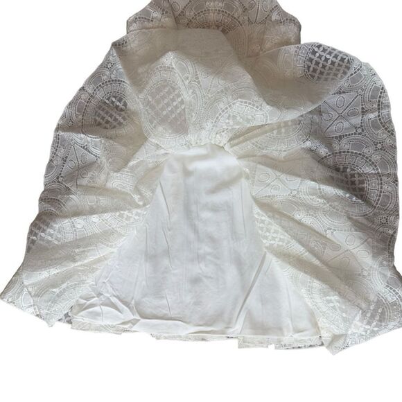 Marchesa Notte Sleeveless Lace Drop Waist Dress Size 4 NWT - Picture 7 of 15